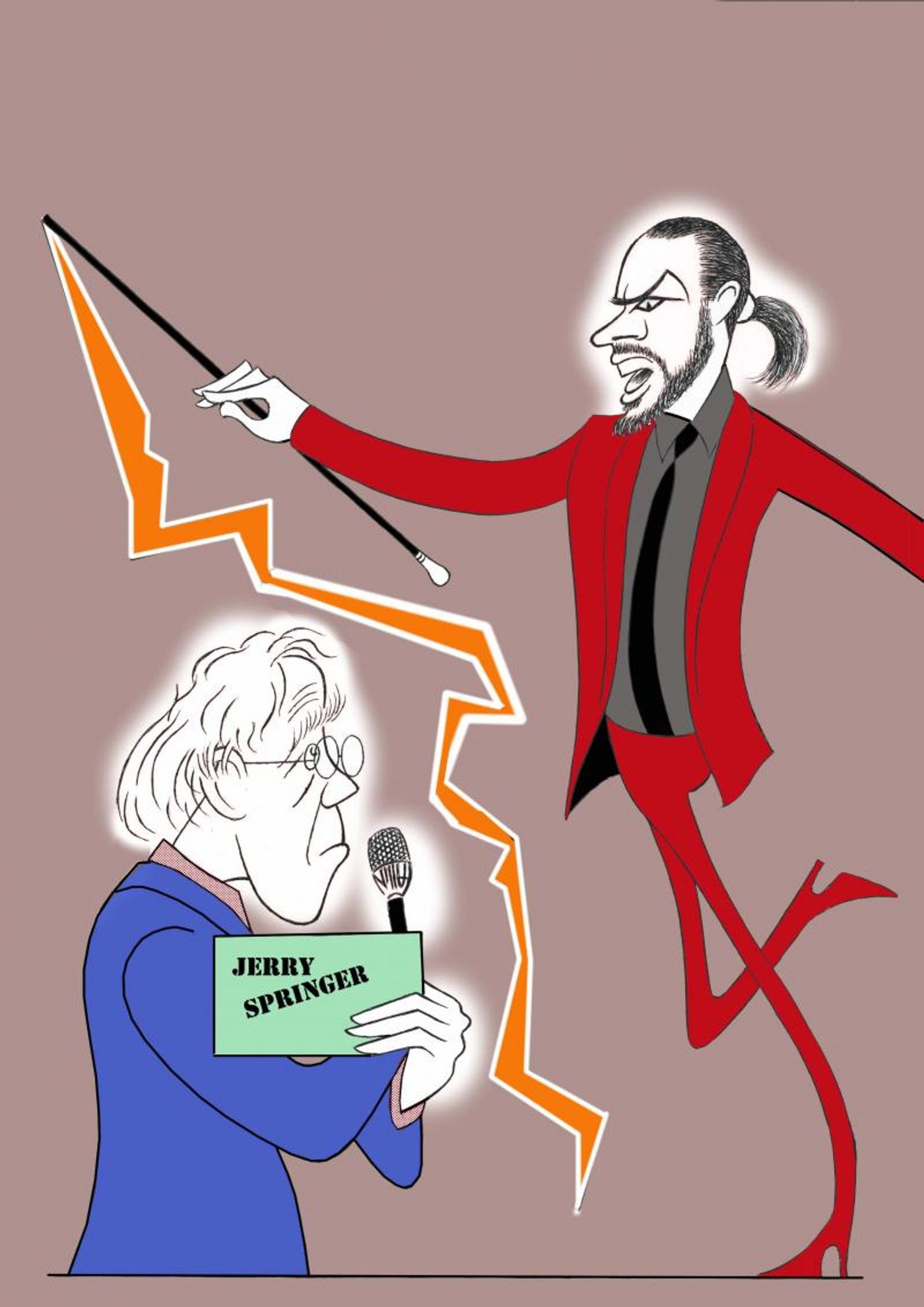 BWW Exclusive: Ken Fallin Draws the Stage - JERRY SPRINGER: THE OPERA  Image