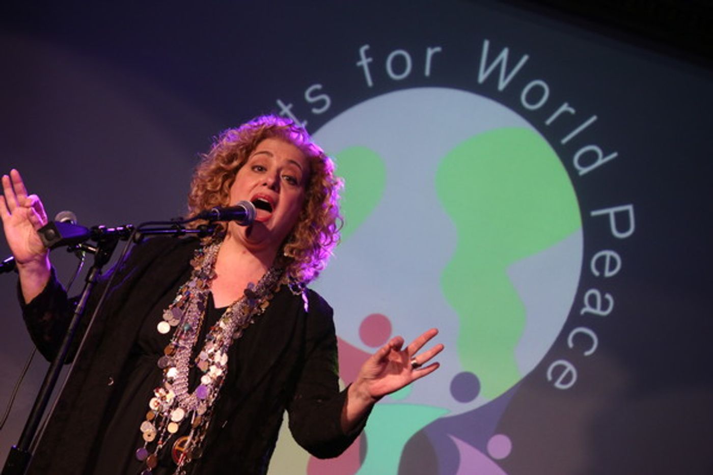 Photo Flash: Broadway Stars Sing Out for Peace at Charity Benefit  Image