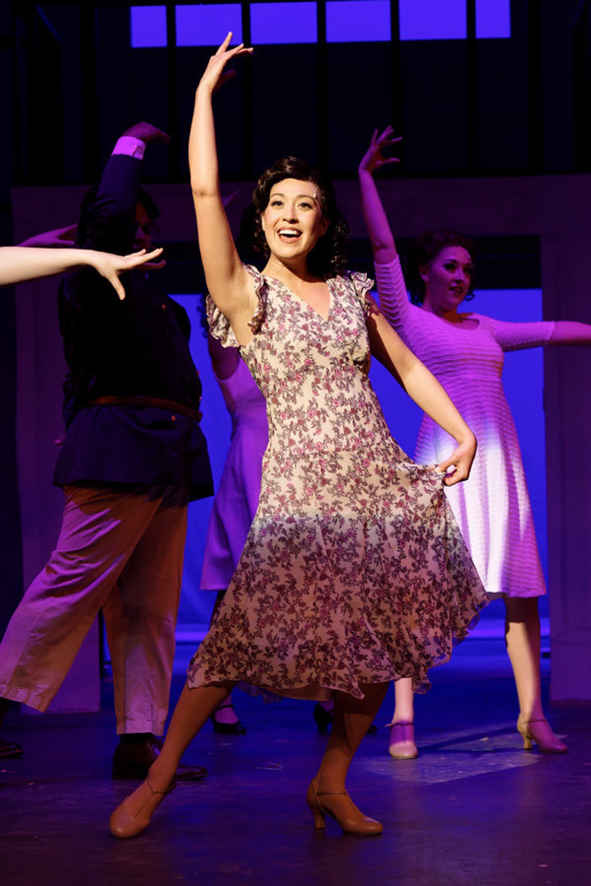 Anthony Ortega (Army Officer), Alena Cardenez (Eva) and Sara Kennedy (Arisocrat)  at 