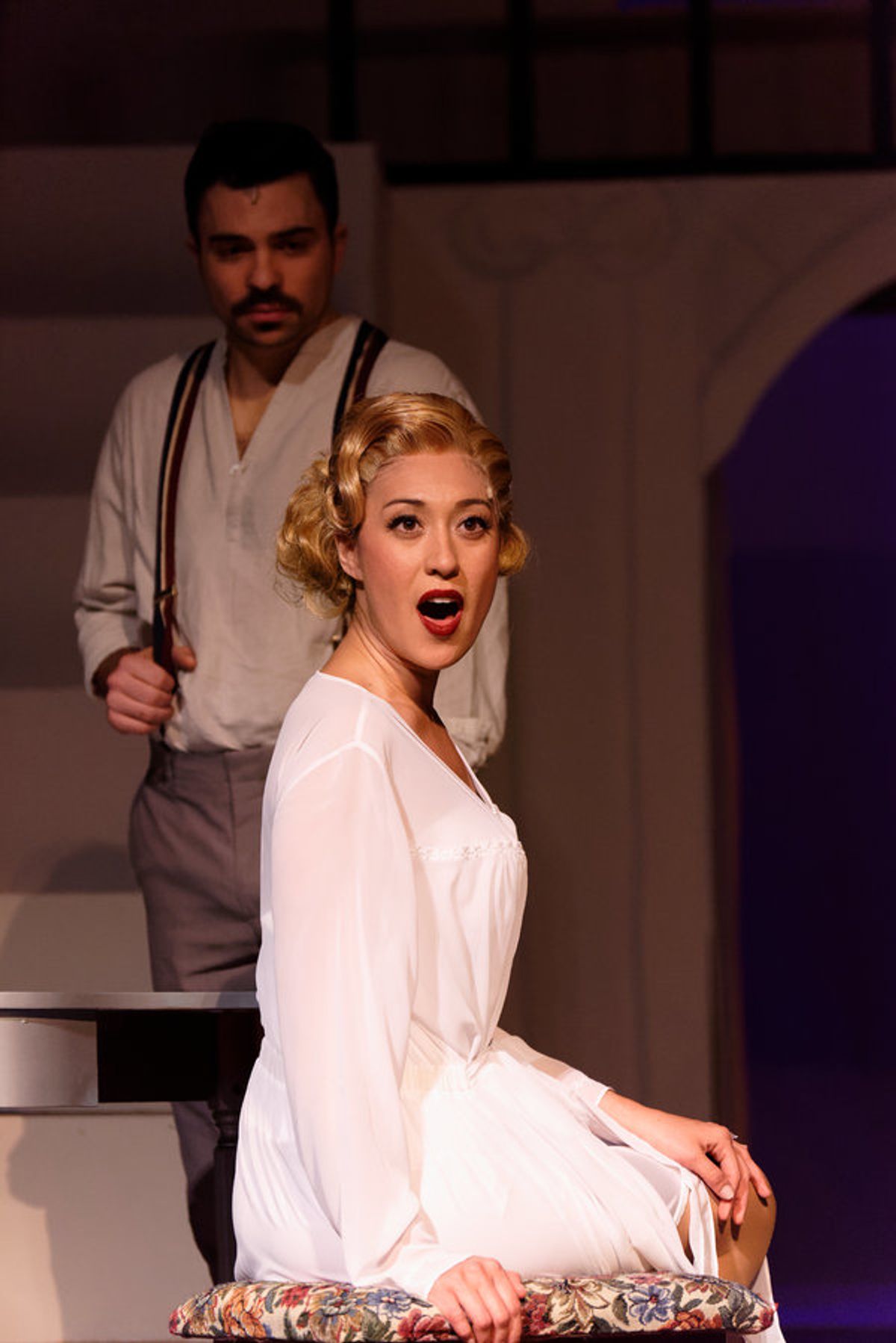 Michael McCray (Che) and Alena Cardenez (Eva) at 