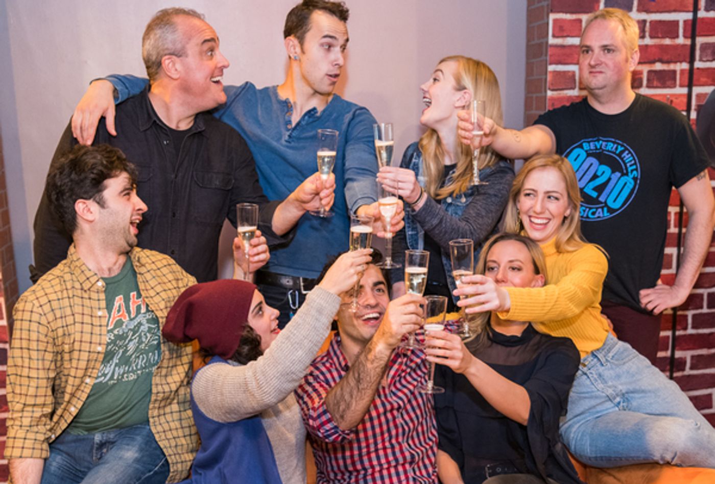 Photo Coverage: FRIENDS! THE MUSICAL PARODY Celebrates 100 Performances Photo Coverage: FRIENDS! THE MUSICAL PARODY Celebrates 100 Performances Image