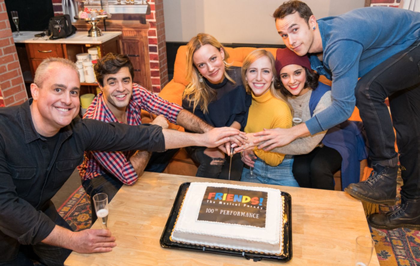 Photo Coverage: FRIENDS! THE MUSICAL PARODY Celebrates 100 Performances Photo Coverage: FRIENDS! THE MUSICAL PARODY Celebrates 100 Performances Image