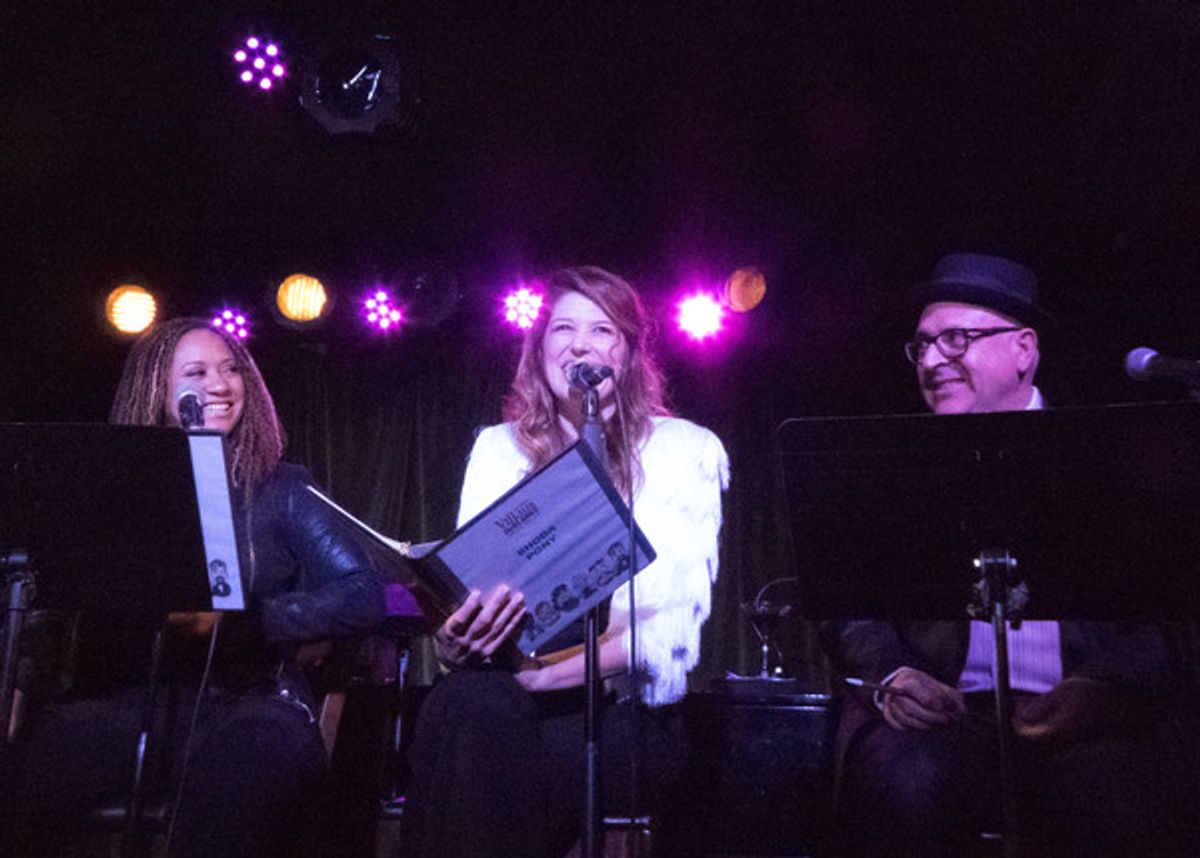 Tracie Thoms, Nicole Parker, and Frank DeCaro at 