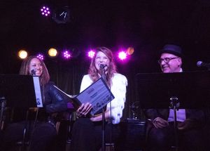 Tracie Thoms, Nicole Parker, and Frank DeCaro Photo