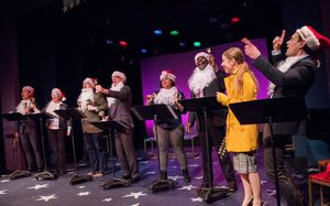 Karl Joseph Co, Beth Glover, Kilty Reidy, David Engel,Kathryn McCreary, Gerry McIntrye, Alyse Alan Louis, Eric William Morris @ BroadwayWorld Karl Joseph Co, Beth Glover, Kilty Reidy, David Engel,Kathryn McCreary, Gerry McIntry Photo