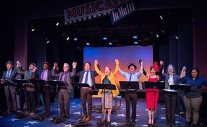 Karl Joseph Co, Kilty Reidy, Gerry McIntrye, David Engel, Eric William Morris, Alyse Alan Louis, David Josefsberg, Gina Milo, Beth Glover, Kathryn McCreary @ BroadwayWorld Karl Joseph Co, Kilty Reidy, Gerry McIntrye, David Engel, Eric William Morris, Alyse Photo