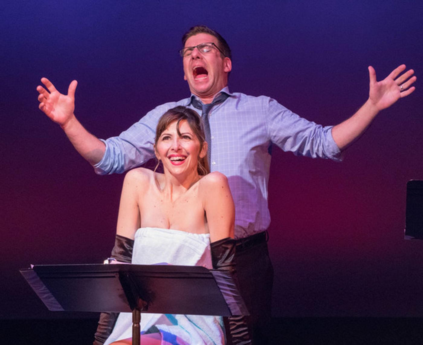 Photo Flash: First Look at York Theatre Company's SUBWAYS ARE FOR SLEEPING  Image