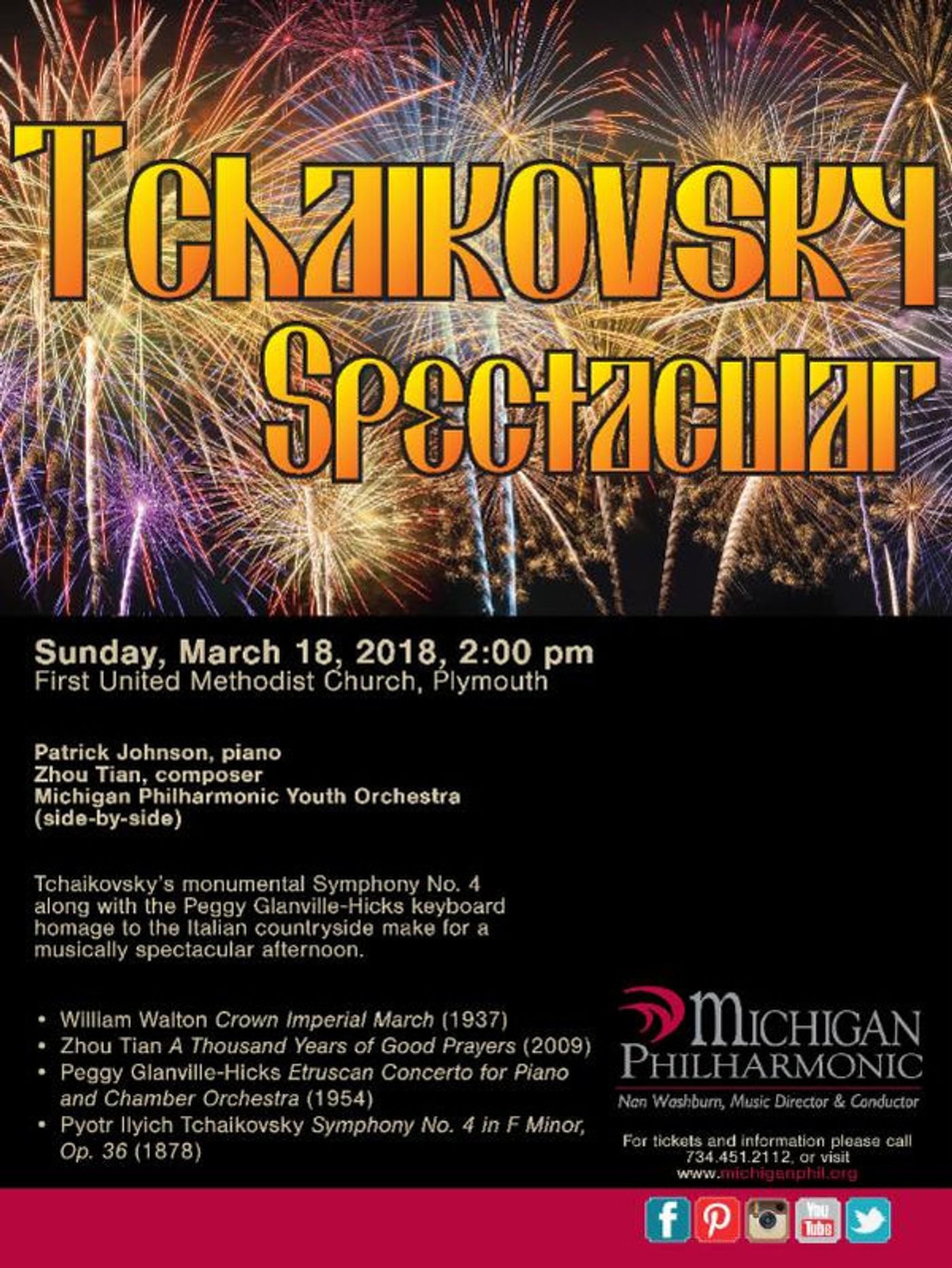 BWW Blog: Tchaikovsky Spectacular Comes to Michigan Philharmonic  Image