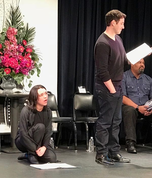 Midori Francis, James Monroe Iglehart, Santino Fontana, Peter Francis James Photo