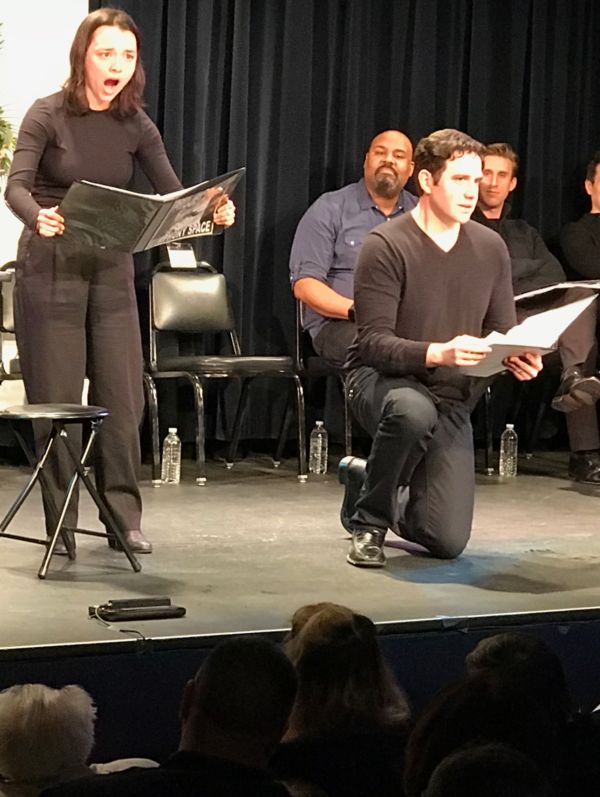 Midori Francis, Santino Fontana Photo