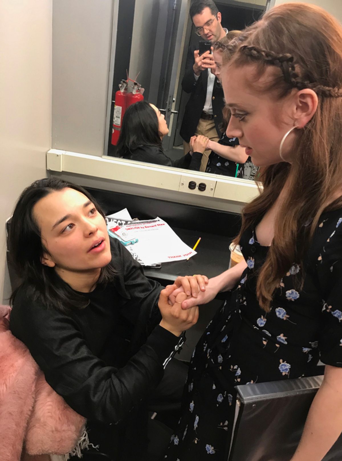 Midori Francis, Stephen Brown-Fried, Susannah Perkins at 