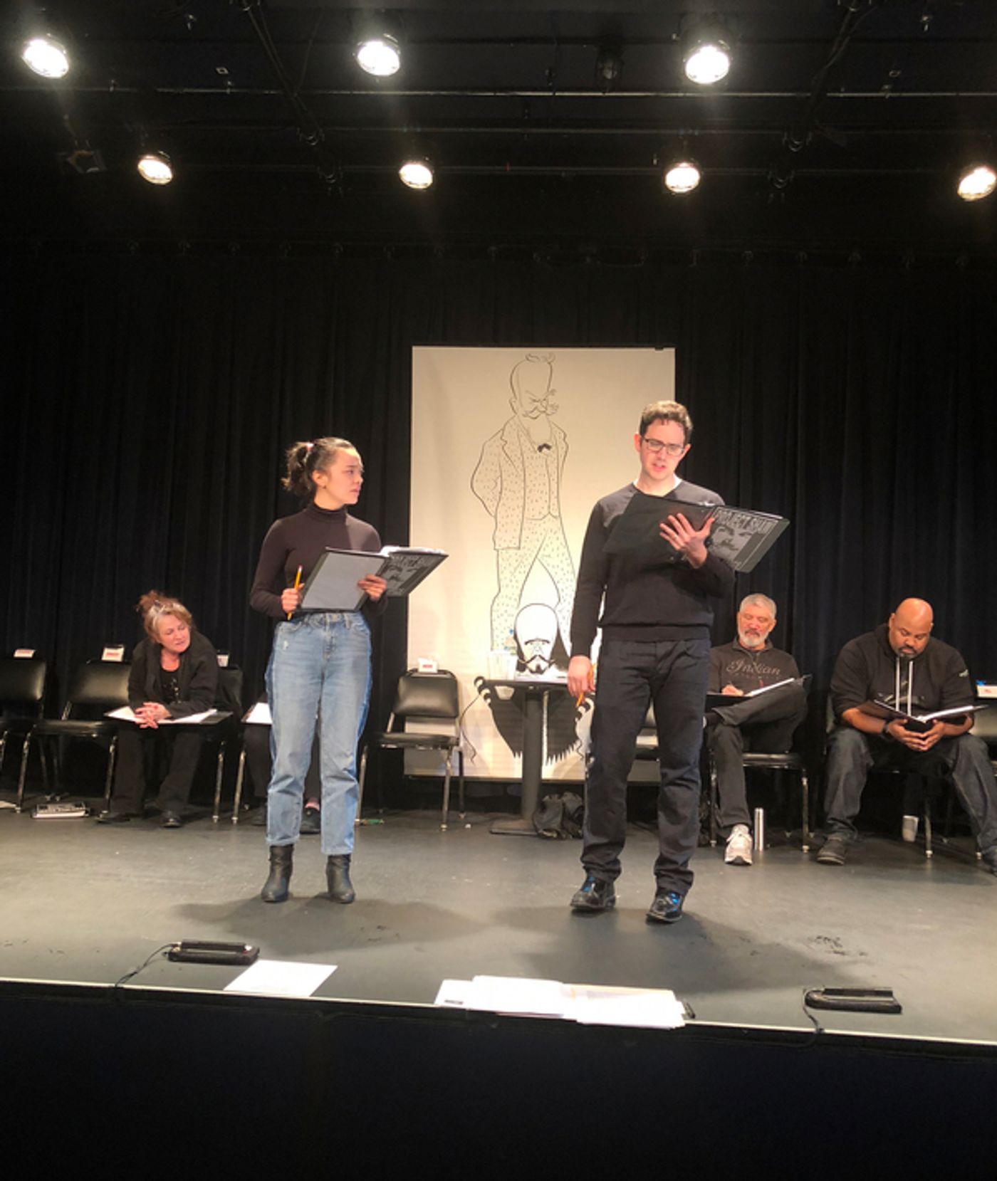 Photo Flash: Santino Fontana, James Monroe Iglehart, and More Star in GTG's PYGMALION Photo Flash: Santino Fontana, James Monroe Iglehart, and More Star in GTG's PYGMALION Image