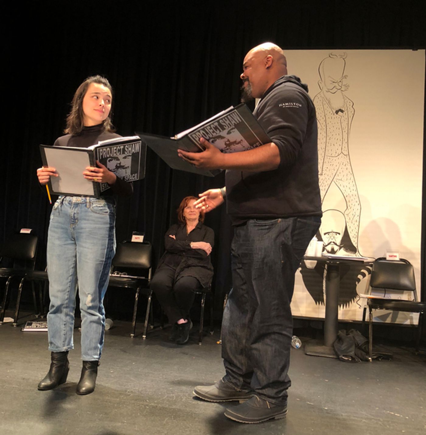 Photo Flash: Santino Fontana, James Monroe Iglehart, and More Star in GTG's PYGMALION Photo Flash: Santino Fontana, James Monroe Iglehart, and More Star in GTG's PYGMALION Image