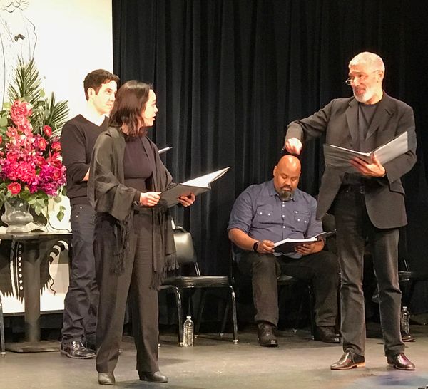 Santino Fontana, Midori Francis, James Monroe Iglehart, Peter Francis James Photo