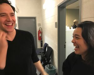 Santino Fontana, Midori Francis @ BroadwayWorld Santino Fontana, Midori Francis Photo