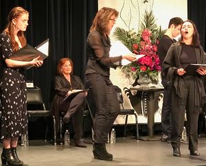 Susannah Perkins, Blair Brown, Jennifer Van Dyck, Santino Fontana, Midori Francis @ BroadwayWorld Susannah Perkins, Blair Brown, Jennifer Van Dyck, Santino Fontana, Midori Francis Photo