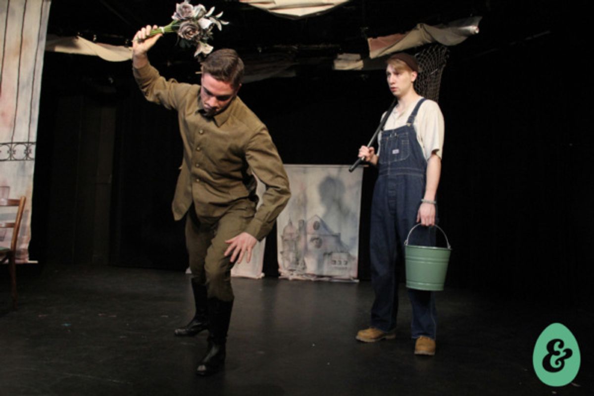 Harry Plumptre and Alexander Settinari at 