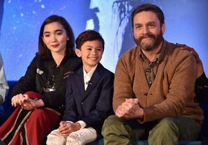 Rowan Blanchard; Deric McCabe; Zach Galifianakis @ BroadwayWorld Rowan Blanchard; Deric McCabe; Zach Galifianakis Photo