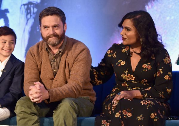 Deric McCabe; Zach Galifianakis; Mindy Kaling Photo