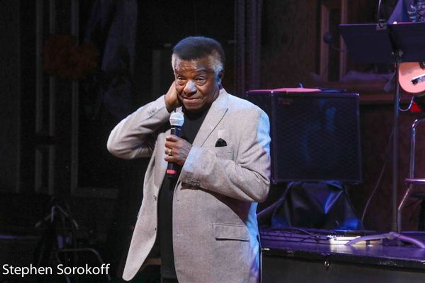 Photo Coverage: Little Anthony Presented With Lifetime Achievement Award By The Footlighters Club  Image