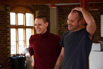 Samuel Barnett (Molina), Declan Bennett (Valentin) Photo