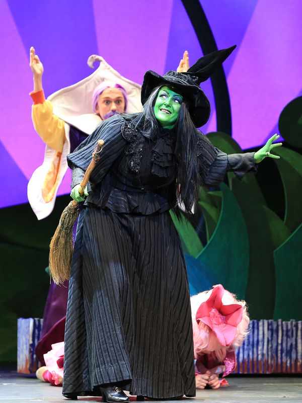 Emily Perzan as the Wicked Witch in Munchkinland Photo