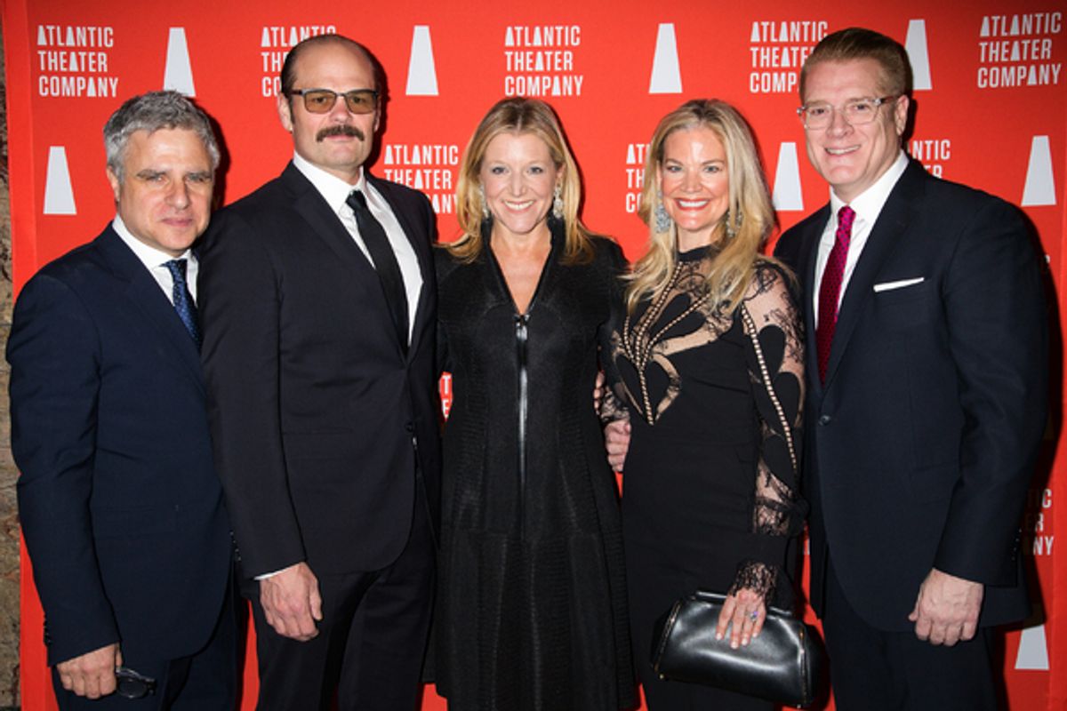 Neil Pepe, Chris Bauer, Mary McCann, Betsy Pitts, Jeffory Lawson at 