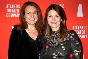 Kathryn Erbe and guest @ BroadwayWorld Kathryn Erbe and guest Photo