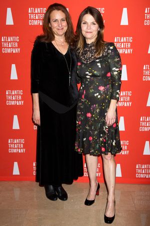 Kathryn Erbe and guest @ BroadwayWorld Kathryn Erbe and guest Photo