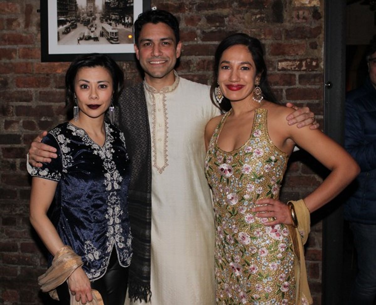 Angel Desai, Sanjit De Salvi and Purva Bedi at 