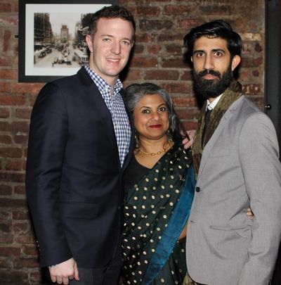 Andrew Hovelson, Rita Wolf and Sathya Sridharan Photo