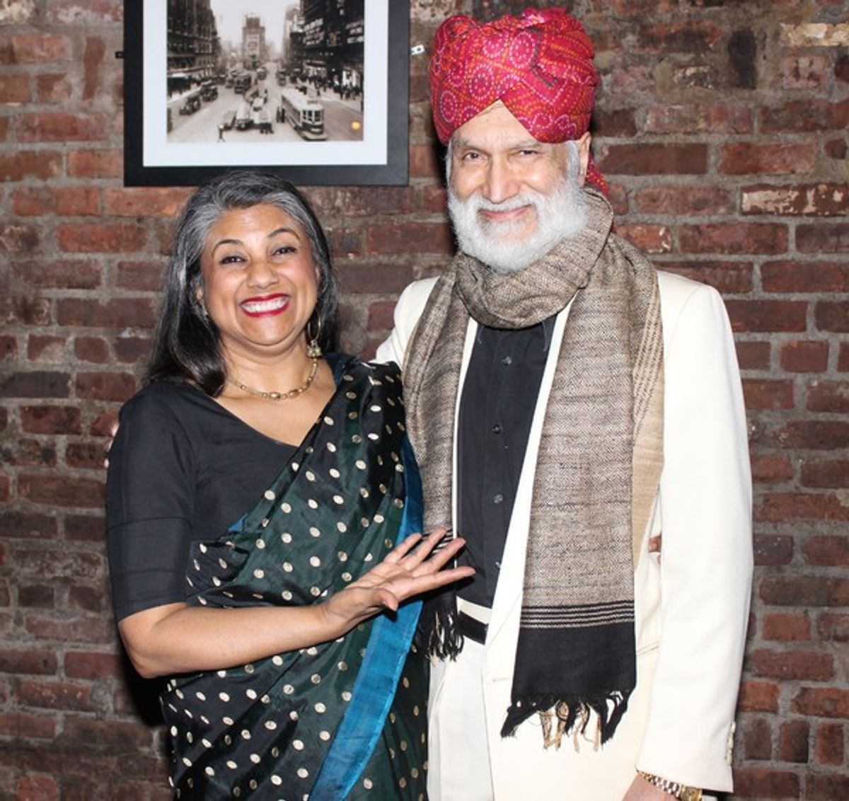 Rita Wolf and Harsh Nayyar at 