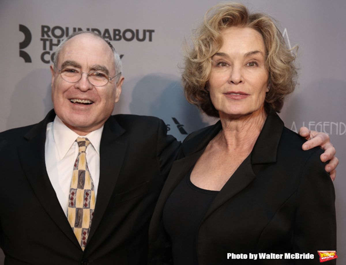 Todd Haimes and Jessica Lange at 