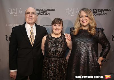 Todd Haimes, Jamie Brewer and Lindsey Ferrentino  Photo
