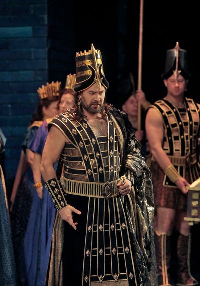 Ildar Abdrazakov as Assur in Rossini's "Semiramide."
 Photo