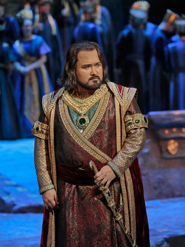 Javier Camarena as Idreno in Rossini's 