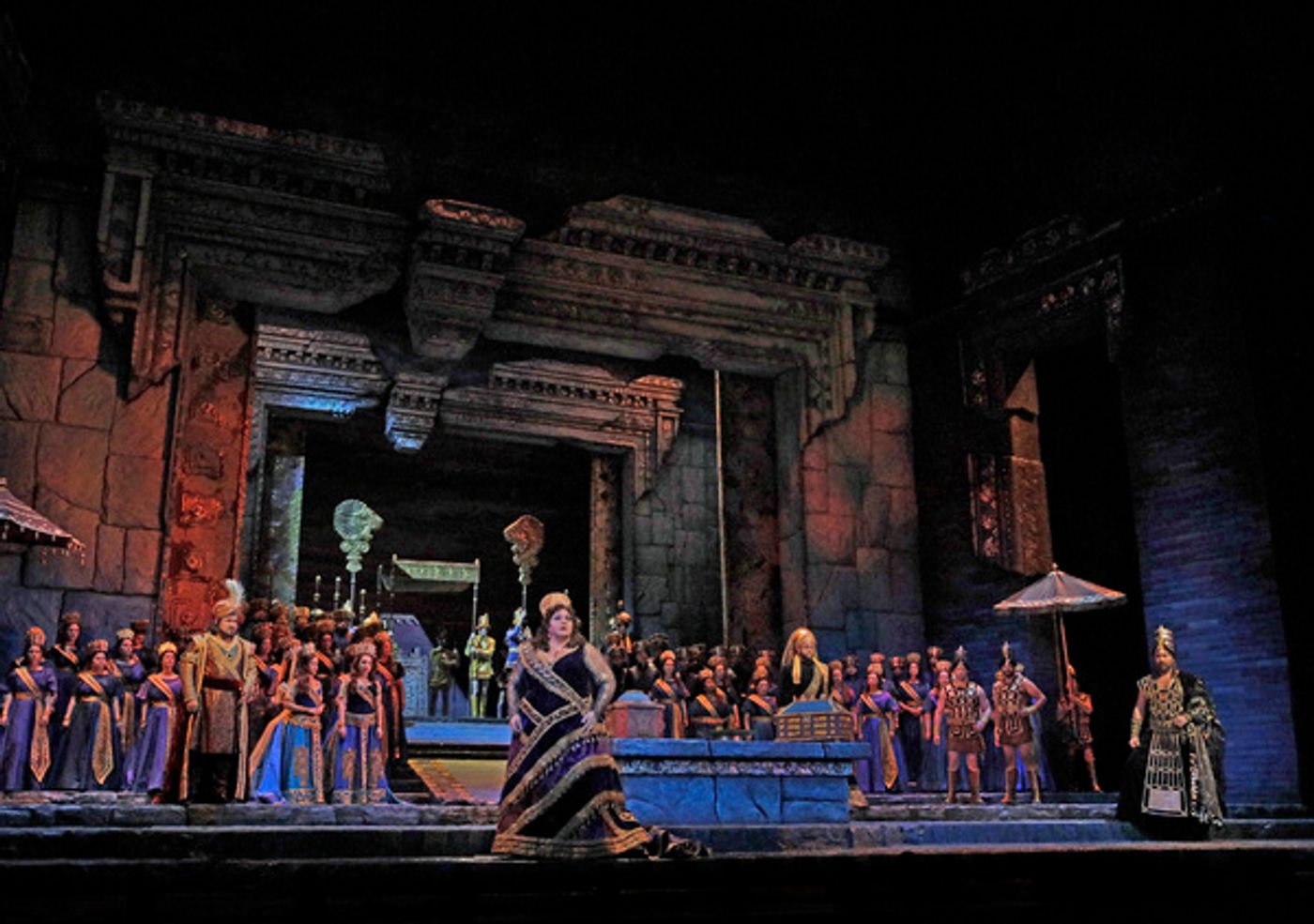 Photo Flash: Get A First Look at SEMIRAMIDE at the Met  Image