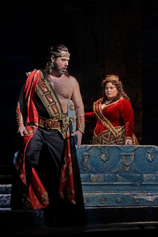 Ildar Abdrazakov as Assur in Rossini's "Semiramide." Photo