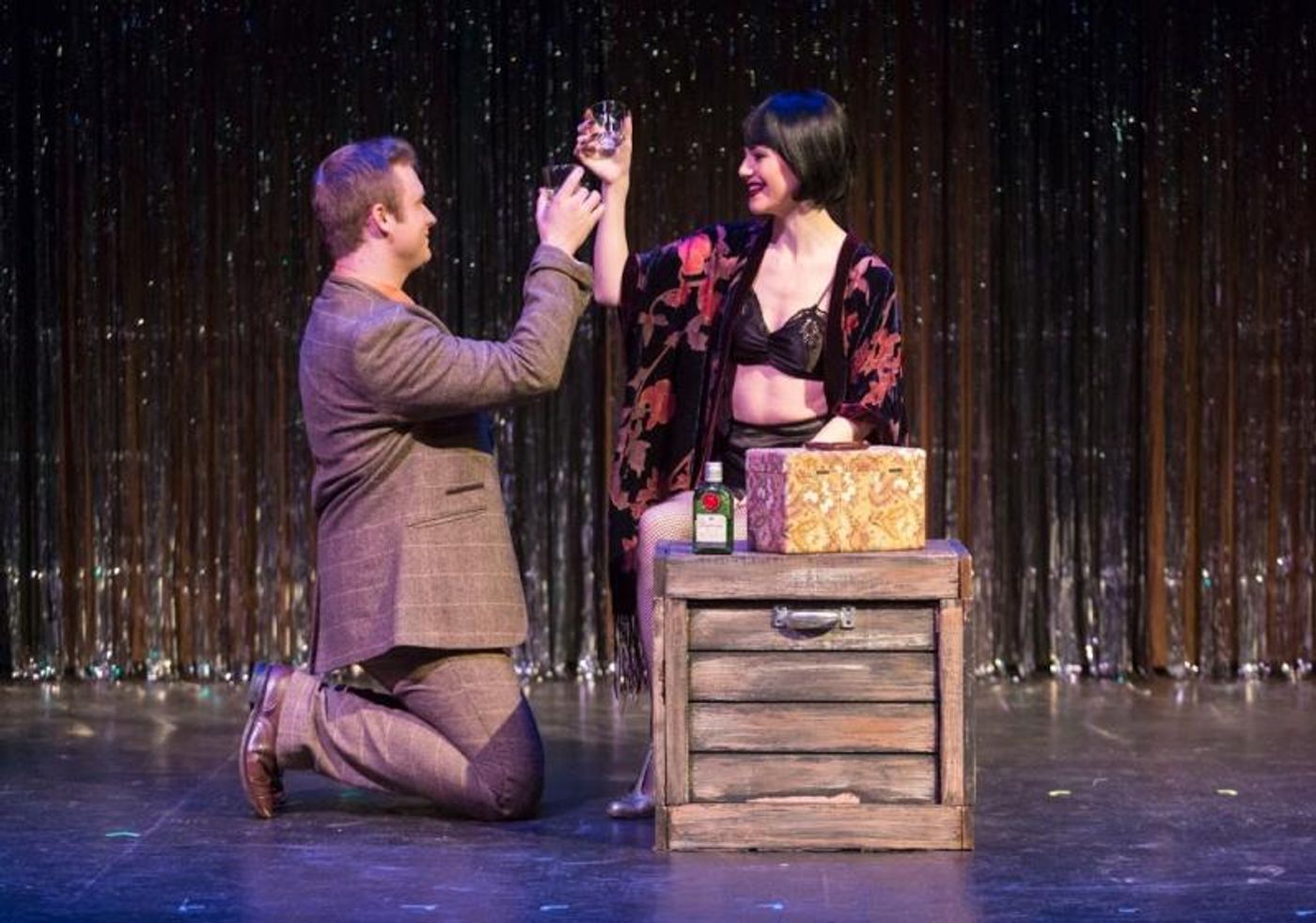 Review: Theatre Tuscaloosa's  CABARET Entertains with Song, Dance and Decadences of the Dark Side of Love.  Image
