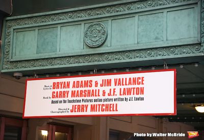 Theatre Marquee unveiling for "Pretty Woman: The Musical" starring Samantha Barks, St Photo