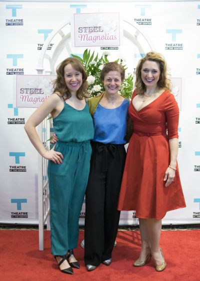 (left to right) Actors Landree Fleming, Jeannie Affelder and Cory Goodrich at the ope Photo