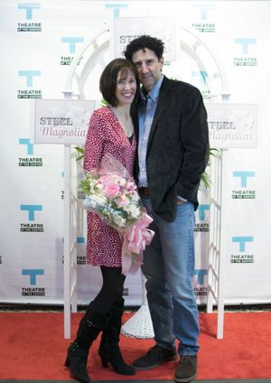 (left to right) Director Linda Fortunato with husband and actor Sean Fortunato at the Photo