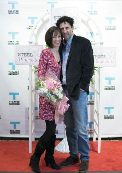 (left to right) Director Linda Fortunato with husband and actor Sean Fortunato at the Photo