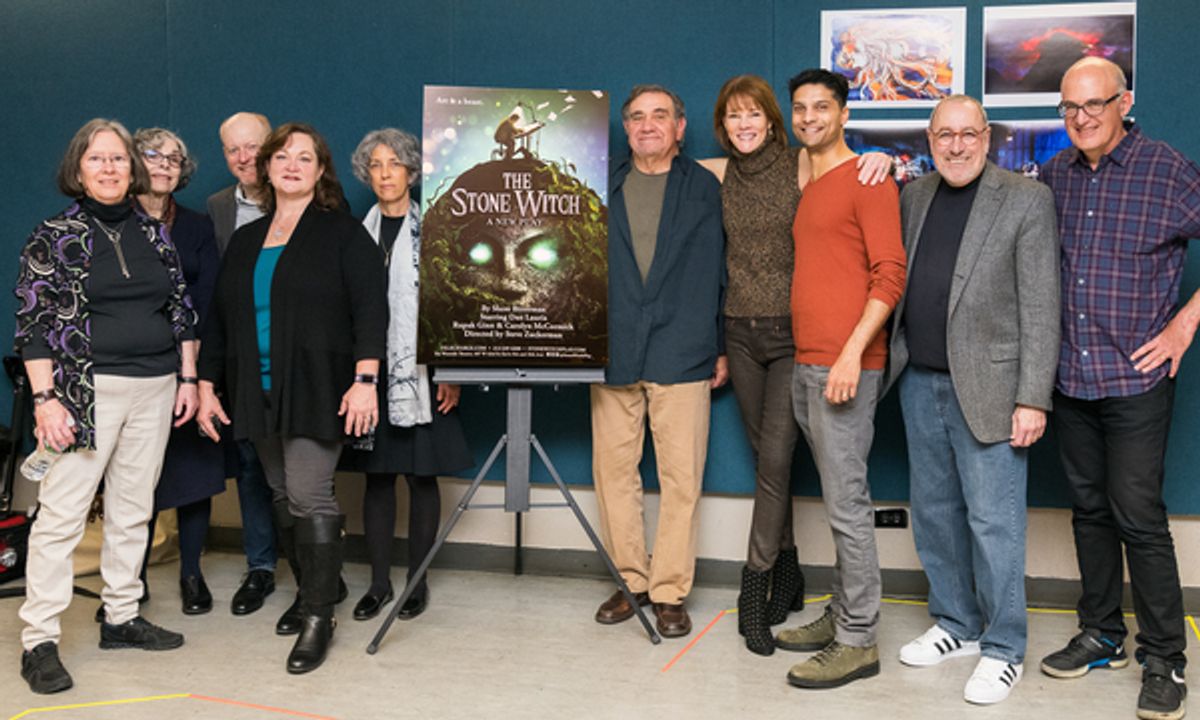 Betsy Adams (Lighting Design), Mimi Maxmen (Costume Design), Scott J. Newsome, Laura Janik Cronin, Darlene Kaplan, Dan Lauria, 
Carolyn McCormick, Rupak Ginn, Steve Zuckerman, Shem Bitterman (Playwright) at 