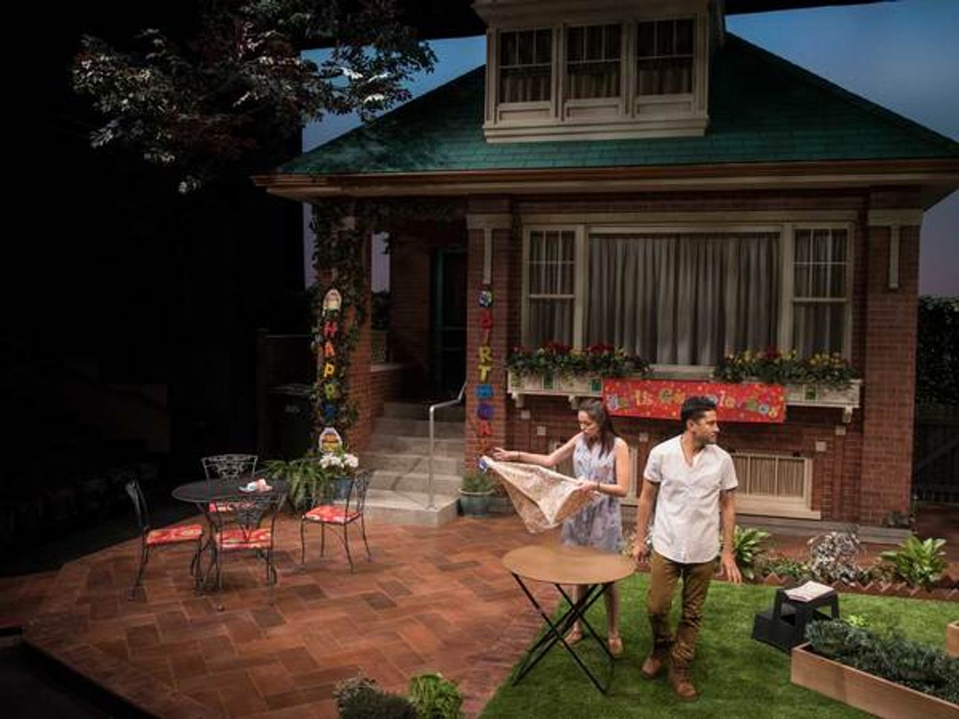Photo Flash: First Look for ONE HOUSE OVER at Milwaukee Rep  Image