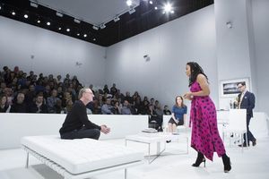 Daniel Gerroll, Patricia Kalember, Karen Pittman, and Jim Poulos @ BroadwayWorld Daniel Gerroll, Patricia Kalember, Karen Pittman, and Jim Poulos Photo