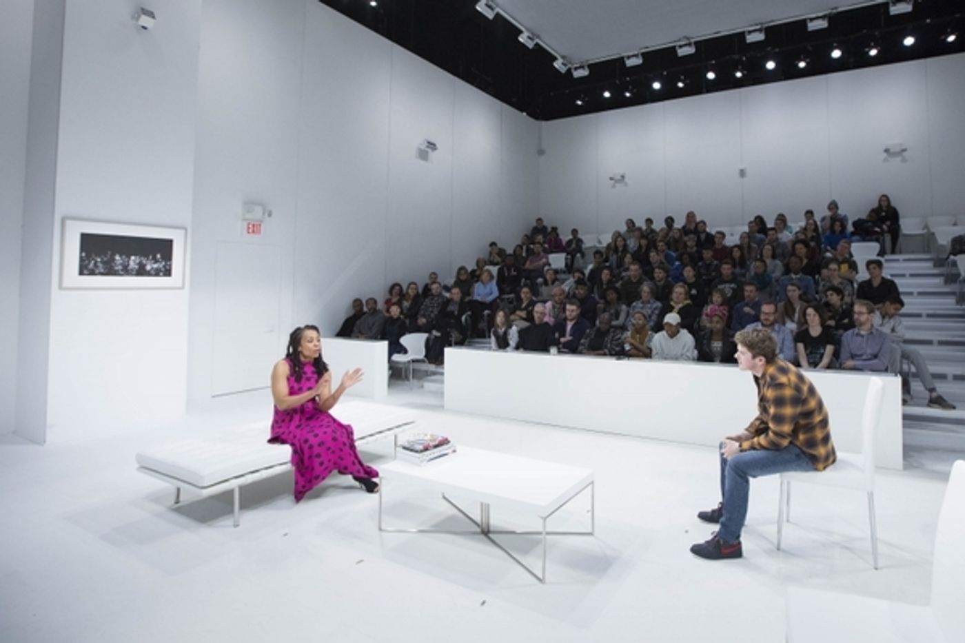Photo Flash: Diane Paulus Directs THE WHITE CARD at A.R.T, Featuring Colton Ryan  Image
