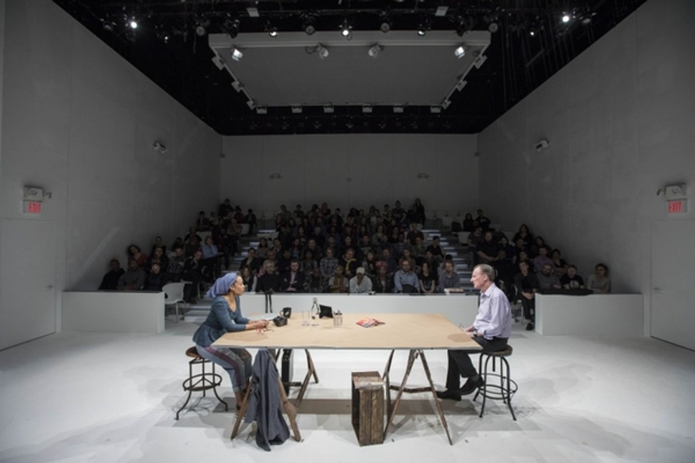 Photo Flash: Diane Paulus Directs THE WHITE CARD at A.R.T, Featuring Colton Ryan  Image