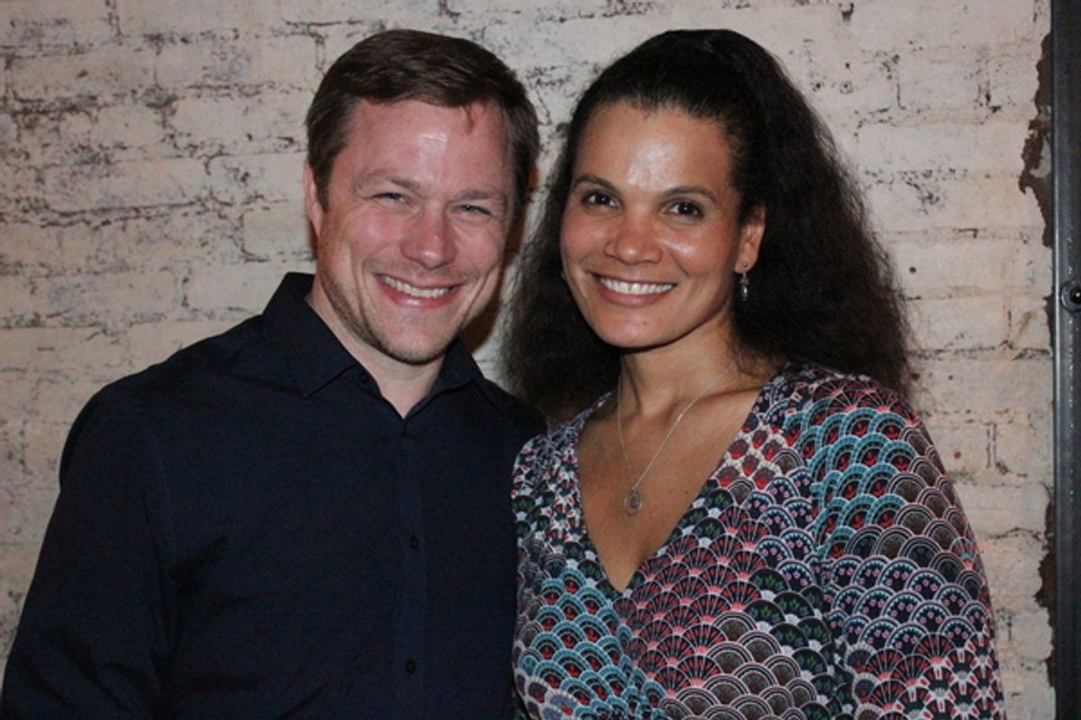 Mat Hostetler and guest at 