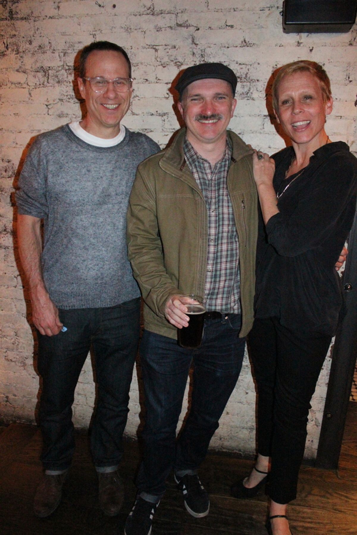 Stephen Belber, Christian Parker, Lucie Tiberghien at 